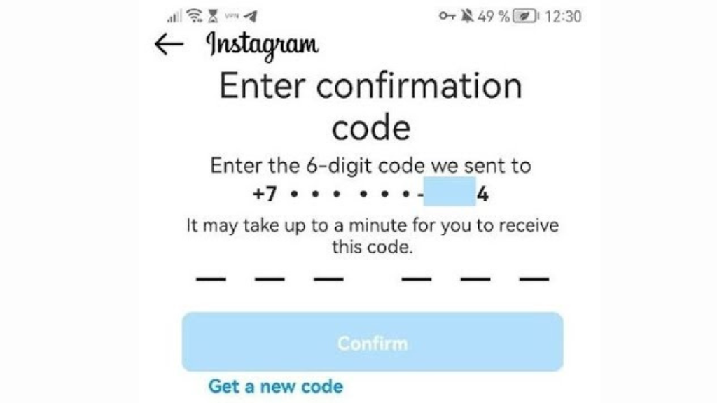 Instagram stuurt geen beveiligingscode naar e-mail