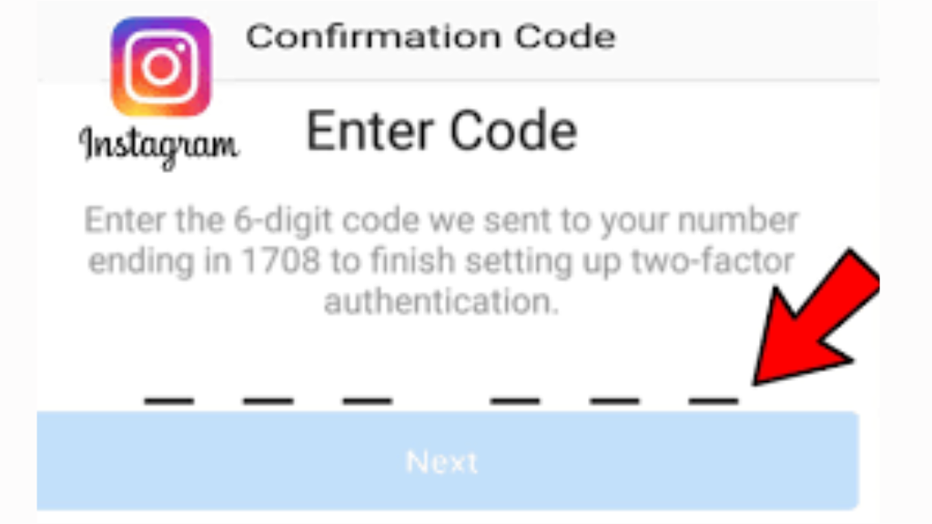 Instagram Security Code