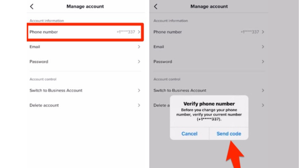 TikTok ne peut pas débrancher le téléphone en raison de la sécurité du compte