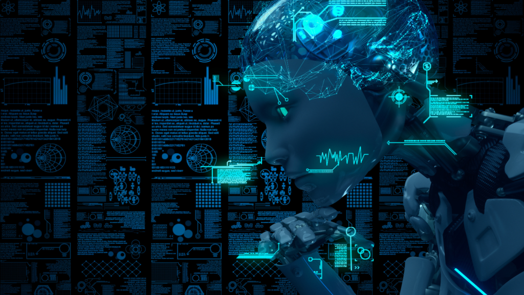 Ai replace. Искусственный интеллект на черном фоне. Искусственный интеллект картинки. Искусственный интеллект темный фон. Искусственный интеллект в космосе.