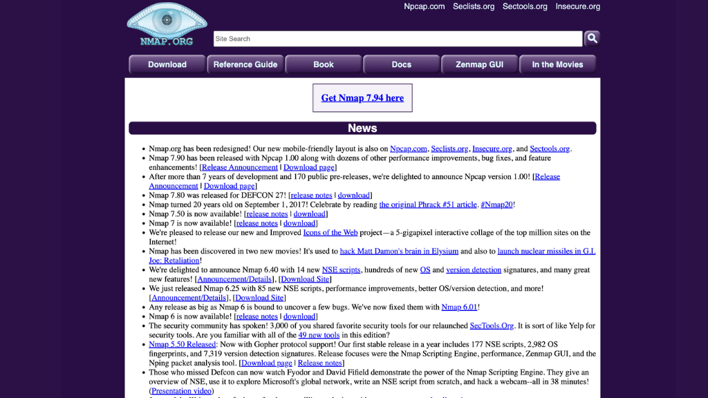 Nmap vs. Wireshark