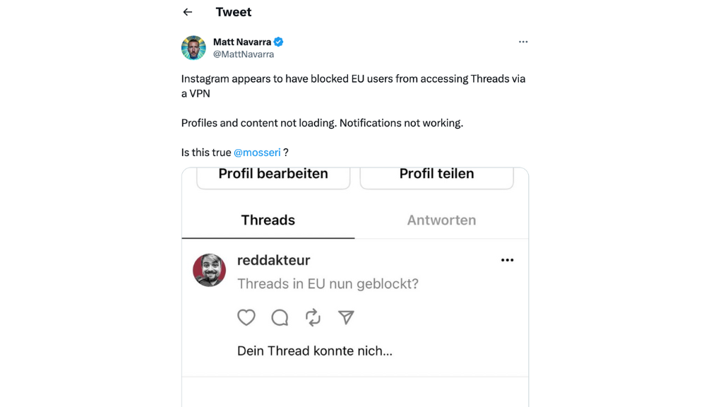 Meta Puts EU Access to Threads App on Hold