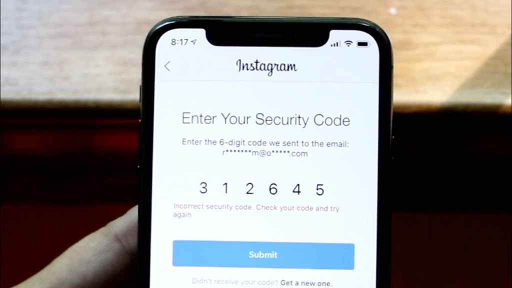 Instagram Security Code Not Working